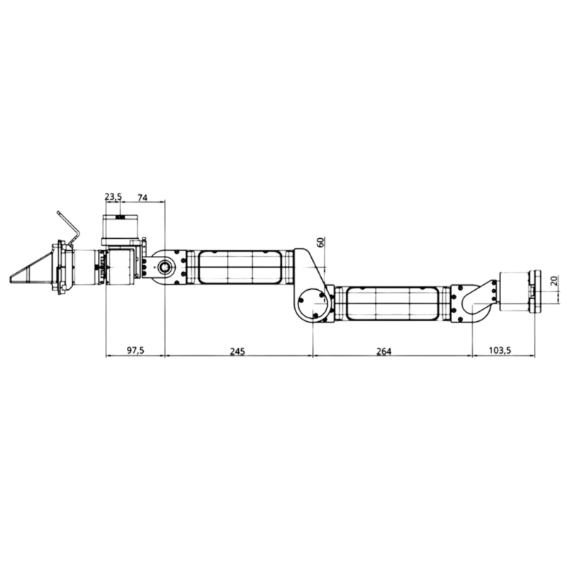 YAM Pro 6-DOF Arm