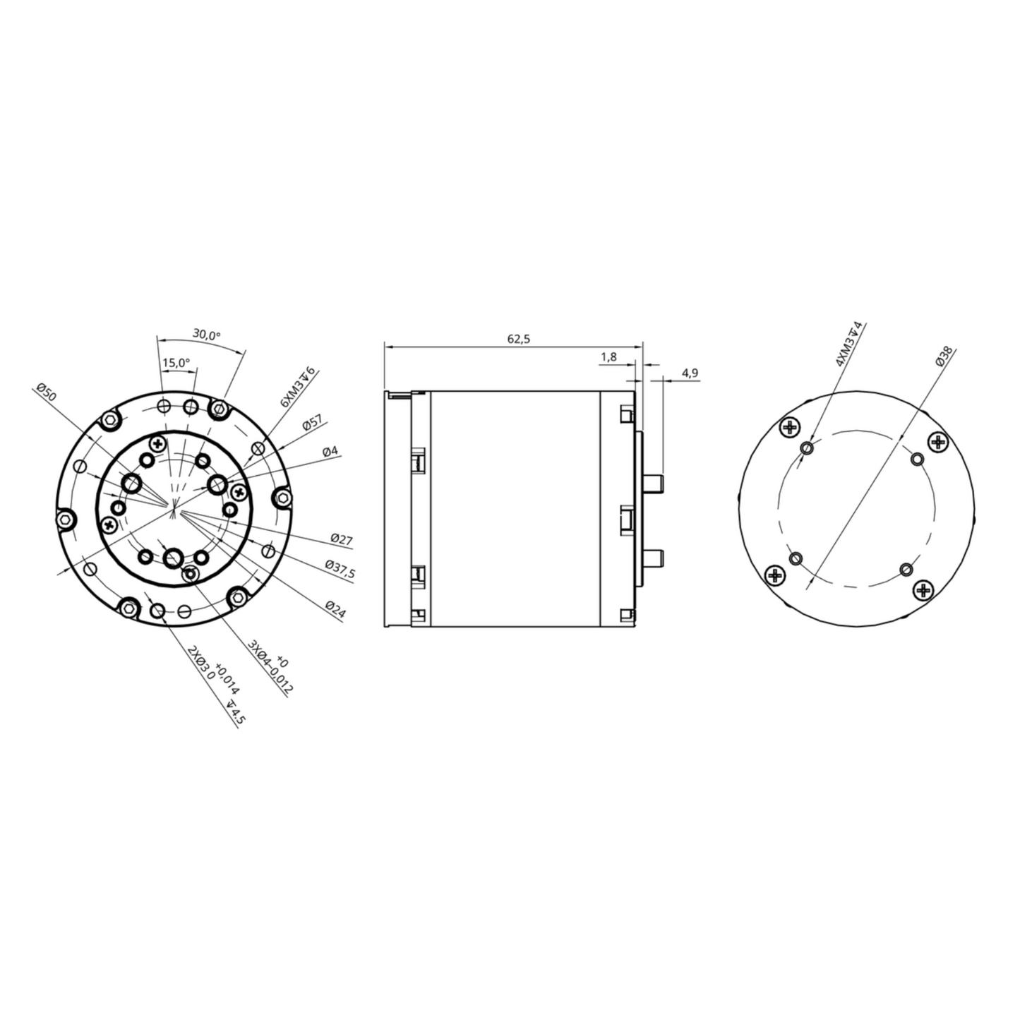 I2RT QDD Actuator - 4340P16